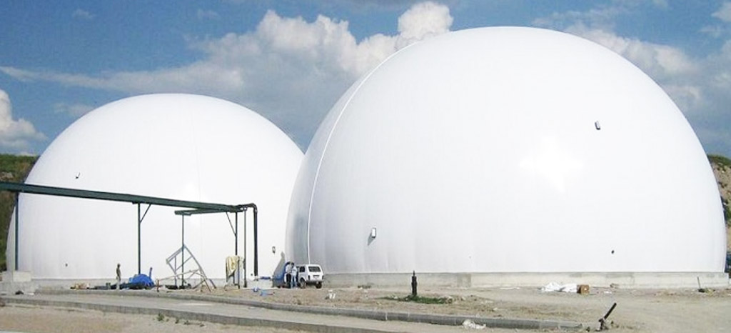 Double Membrane Gas Holder Double Membrane Gas Holder