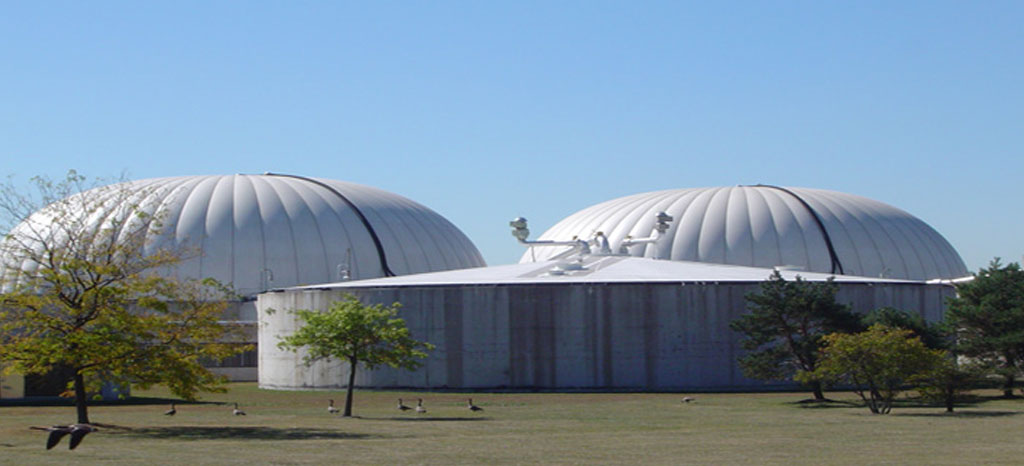 Specifications of Dual Membrane Biogas Dome Dual Membrane Biogas Dome